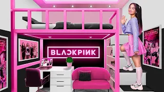 ¡Cambio de Imagen de la Habitación Para un Fan de BLACKPINK! / Construimos una Litera