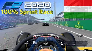 F1 2020 - Let's Make Tsunoda F2 Champion #16: 100% Sprint Race Hungary