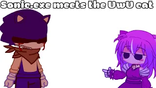 If Sonic.EXE meets the UwU cat [1/?]