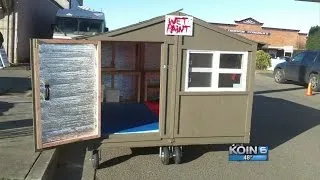 ‘Huts for Hope’ give homeless new digs on wheels
