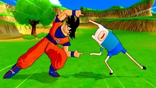 Finn The Human and Goku FUSION | ADVENTURE TIME DRAGON BALL | DBZ Tenkaichi 3 (MOD)