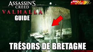 ASSASSIN'S CREED VALHALLA : SOLUTION ET EMPLACEMENTS DE TOUS LES TRÉSORS DE BRETAGNE (GUIDE)