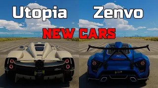 The Crew Motorfest - Pagani Utopia vs Zenvo TSR-S - Drag Race