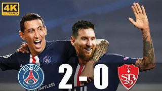 PSG vs Brest 2-0 Extended Highlights & All Goals 2021