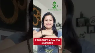 5 MinutesThumb Rubbing Therapy for Cervical, Neck Pain, Thyroid disorder