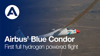 Airbus' Blue Condor: First full hydrogen powered flight