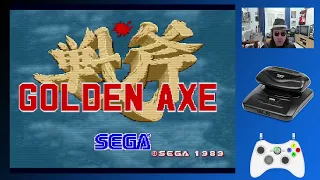 Session Sega Megadrive 32X - GOLDEN AXE & TOMB RAIDER !!
