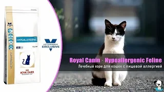 Лечебный корм для кошек при пищевой аллергии · Royal Canin Hypoallergenic Feline