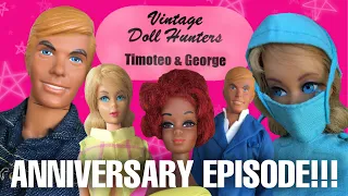 VINTAGE BARBIE DOLL HAUL/HUNT & OUR 2 YEAR ANNIVERSARY VIDEO!