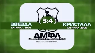 Звезда Гатчина 2006  (3:4)  Кристалл Гатчина 2006 [15-11-15] ДМФЛ