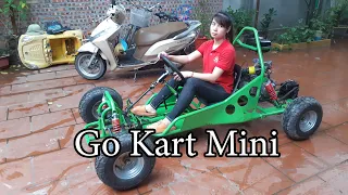 DIY mini Gokart full video | Car Tech