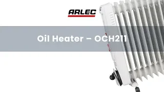 ARLEC : OCH211 11 Fin Oil Column Heater
