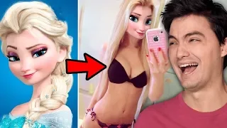 PRINCESAS DA DISNEY NA VIDA REAL [+10]