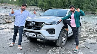 First Trip with FORTUNER 🔥 600km Non-Stop to Manali Adventure