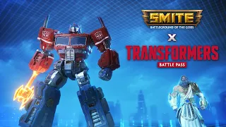 SMITE x Transformers Battle Pass - Available November 2021
