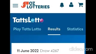 TattsLotto 11 June Saturday Results Draw 4627