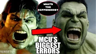 5 BIGGEST ERRORS IN THE MCU | Marvel Continuity Errors Since the Beginning