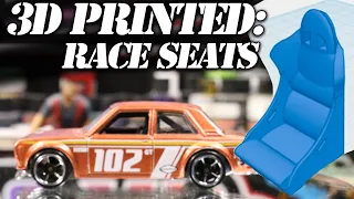 3D Printed Parts: Race Seats