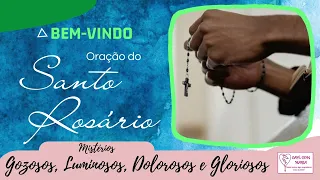 💞Oração do Rosário Completo (4 Mistérios: Gozosos, Luminosos, Dolorosos e Gloriosos)