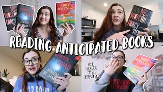 reading anticipated thrillers and romance books ✨ [the tortured readers department readathon vlog]