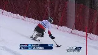 Men's slalom sitting | Alpine Skiing | Sochi 2014 Winter Paralympic Games