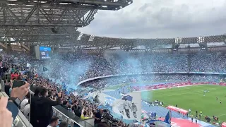 Napoli-Salernitana - Esultanza al gol di Mathias Olivera - 30/04/23