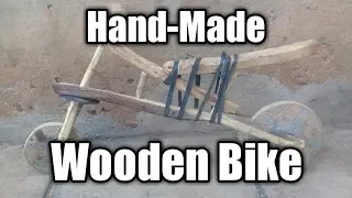 Hand-Made Wooden Bike