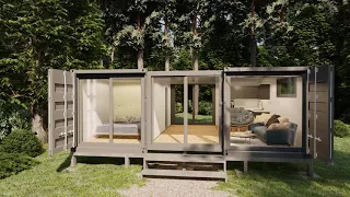 2 x 20-foot Container House