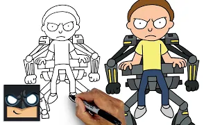 How To Draw Morty | Fortnite Season 7