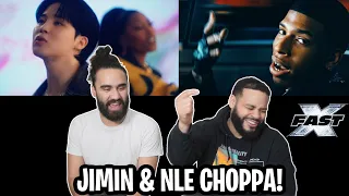 JIMIN OF BTS & NLE CHOPPA COLLAB! FAST X 'Angel Pt. 1' MV | REACTION!