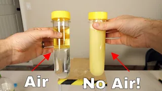 Amazing Way to Actually Mix Oil and Water with No Other Added Ingredient!