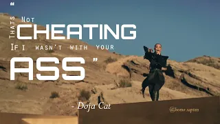 Doja Cat, "Thats not CHEATING if i wasnt with your a**"  from Vevo Live Performance