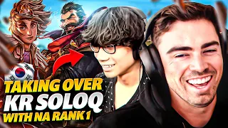 GRYFFINN WAS MY JUNGLER IN KOREAN SOLOQ!! *NA RANK #1*