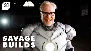 Adam Tests the Bulletproof Capabilities of his Iron Man Suit | Savage Builds | Science Channel