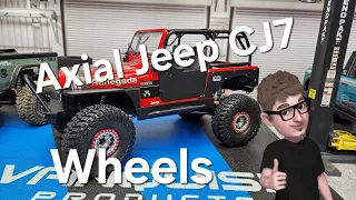 Axial Jeep CJ7 Build PT2 Wheels