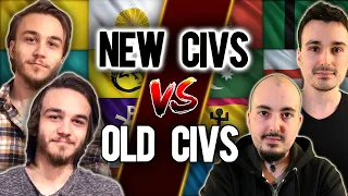 New Civs vs Old Civs - LucifroN & VortiX vs Puppypaw & Wam Bo5