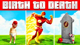 Birth To Death Of FLASH In GTA 5! (GTA 5 RP Mods)