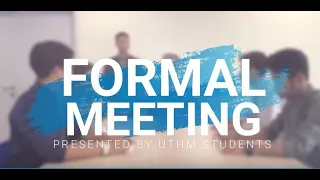 Video Formal Meeting | UTHM