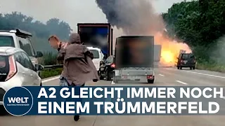 HORRORUNFALL AUF DER A2: Autobahn Richtung Hannover bleibt bis Samstag gesperrt