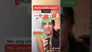 POPCORN DUET! Sing With Me Challenge #shorts