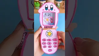 DIY paper KIRBY mobile #shorts #tonniartandcraft #satisfying #art #youtubeshorts #craft