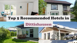 Top 5 Recommended Hotels In Dittishausen | Best Hotels In Dittishausen