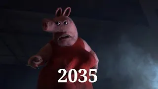 Evolution of Peppa Pig 2018 - 2023