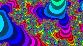 RAINBOW SWIRLS 3D - Mandelbrot Set Zoom Out