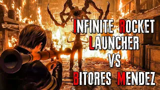 Infinite Rocket Launcher vs Bitores Mendez - Resident Evil 4 Remake