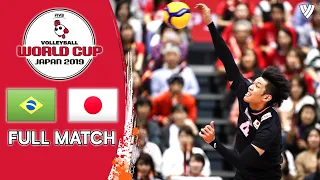 Brazil 🆚 Japan - Full Match | Men’s Volleyball World Cup 2019