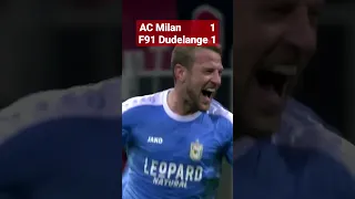 AC Milan vs. F91 Dudelange, 2018/19 Europa League Group stage. #luxembourg