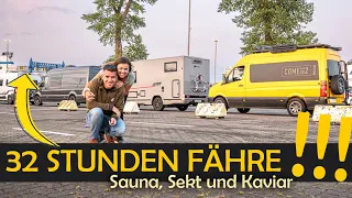 32 (!) STUNDEN auf der FÄHRE!・Mit Finnlines von Travemünde nach Helsinki・FINNLAND mit dem CAMPER