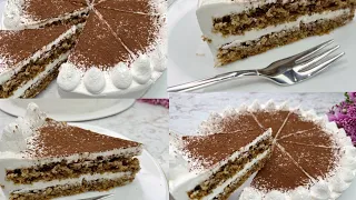 Easy Tiramisu cake/ delicious homemade tiramisu cake recipe/ easy and fast tiramisu/ best cake