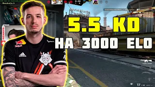 KENNYS СЫГРАЛ В 5.5 КД НА 3000 ELO | KENNYS ВМЕСТЕ С LOBANJICA РАЗНОСЯТ 10 LVL FACEIT